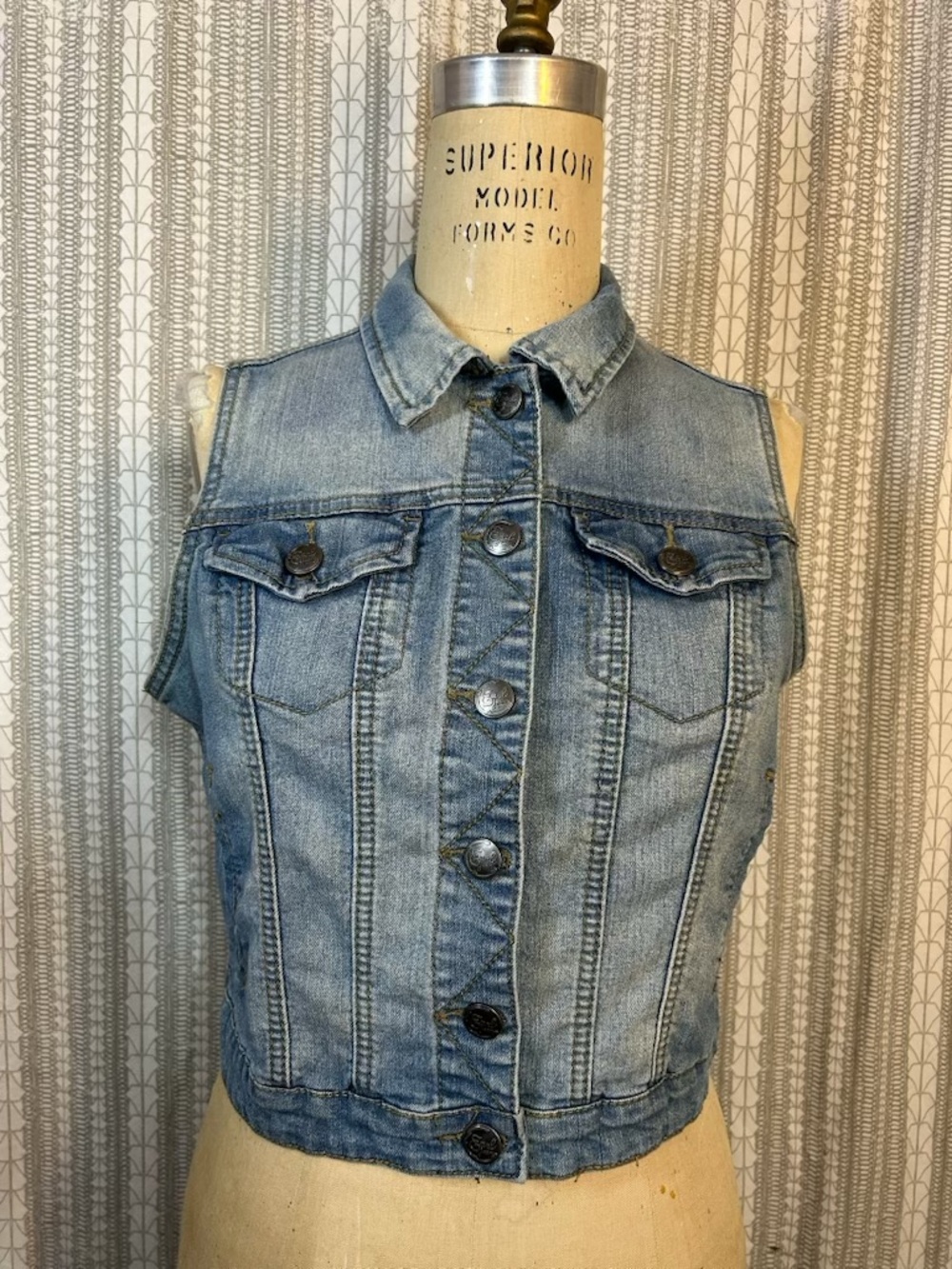Earl Jeans Light Blue Denim Shirt Jacket